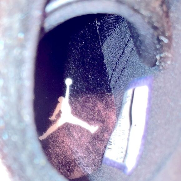 Vintage New Jordan black mohair sneakers - Picture 6 of 7